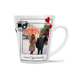 Fotohrnček latte malý - originálny darček - Photographer